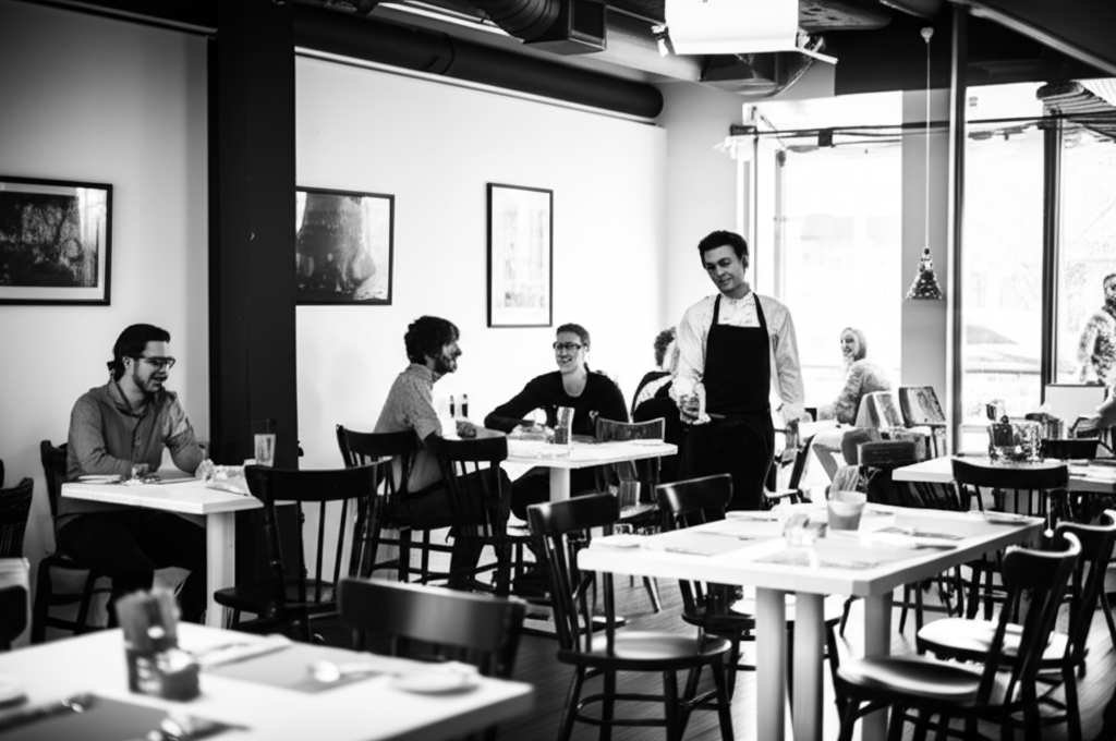 Restaurante exitoso con GerenteD